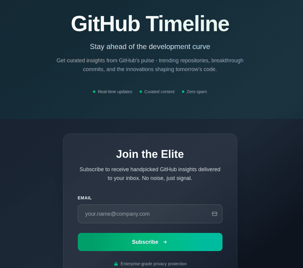 Github Timeline